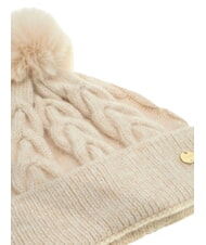 GUESS KNITTED Cappello con pon pon white - Cappelli - 3