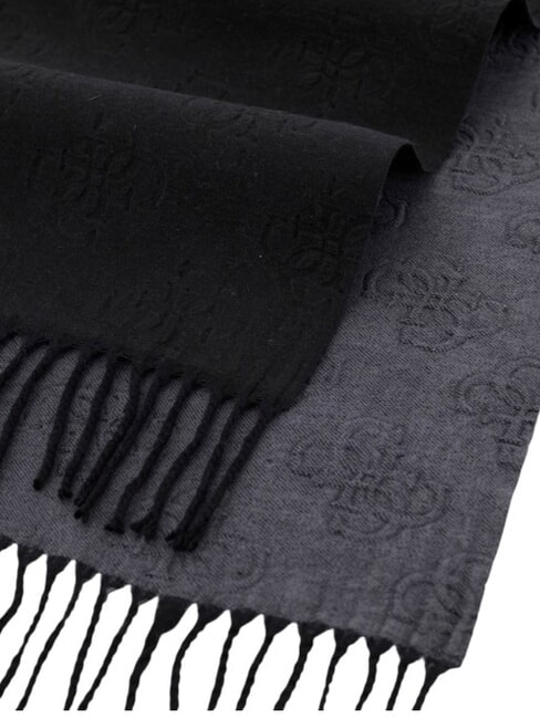 BASIC Sciarpa con frange blackmulti - Sciarpe