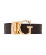 GUESS JENA Cintura reversibile e accorciabile bone logo/brown logo - Cinture - 3