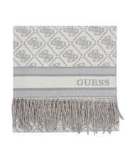 GUESS JACQUARD Sciarpa con frange grey logo - Sciarpe - 4