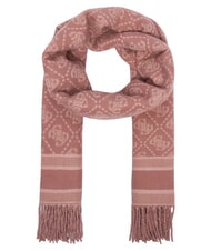 GUESS JACQUARD Sciarpa con frange cinnamon logo - Sciarpe - 2
