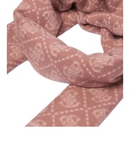GUESS JACQUARD Sciarpa con frange cinnamon logo - Sciarpe - 3