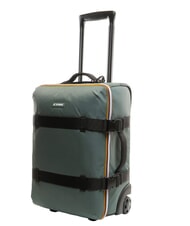 KWAY BLOSSAC  Trolley Bagaglio a Mano Impermeabile green balsam-black p - Bagagli a mano - 7