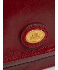 THE BRIDGE STORY DONNA Mini Bag a tracolla, in pelle barolo/oro - Borse Donna - 2