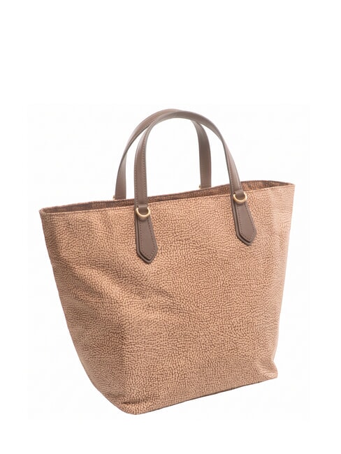 B-ESCAPE Borsa shopping a mano, con tracolla beige/castagno - Borse Donna