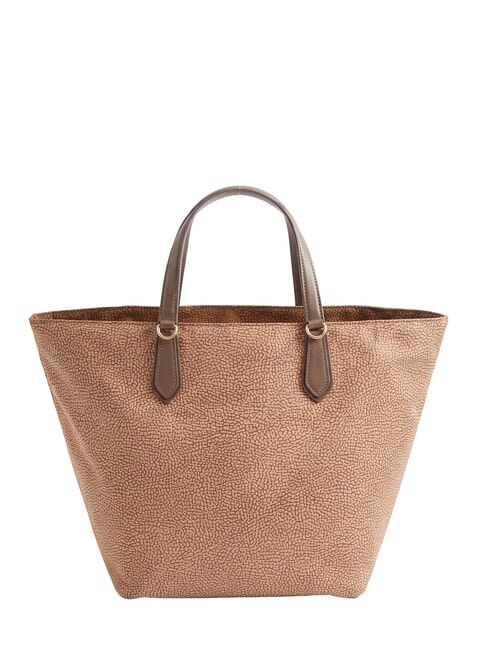 B-ESCAPE Borsa shopping a mano, con tracolla beige/castagno - Borse Donna