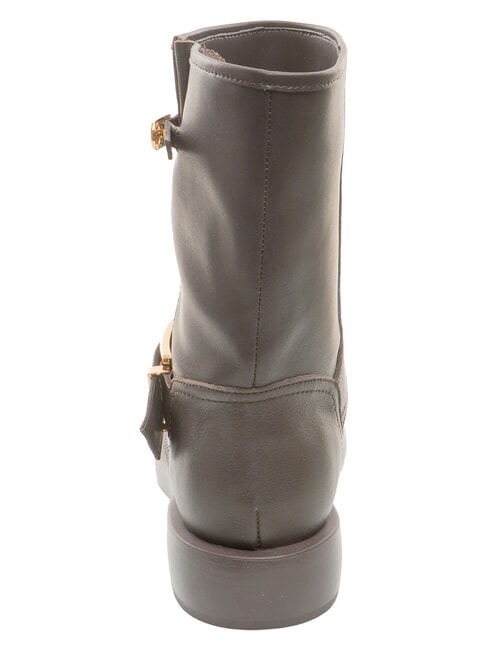 LOLA Stivaletti in pelle coffee - Scarpe Donna