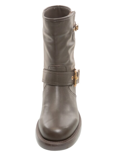 LOLA Stivaletti in pelle coffee - Scarpe Donna