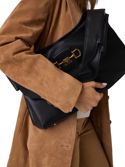SUNSET Borsa hobo, a spalla NERO - Borse Donna