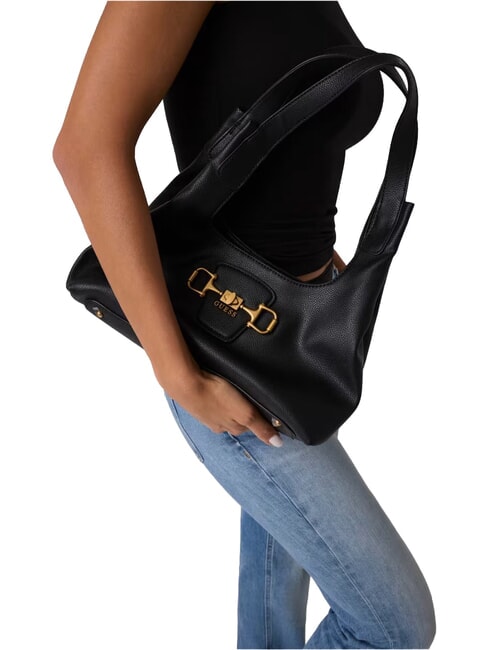 SUNSET Borsa hobo, a spalla NERO - Borse Donna