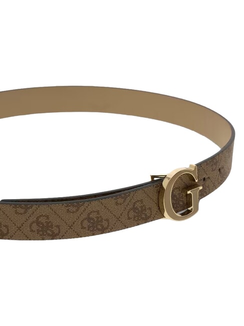 CLASSIC Cintura reversibile LATTE LOGO - Cinture