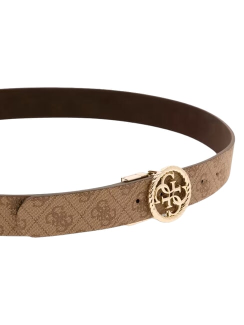 CLASSIC Cintura reversibile e regolabile LATTE LOGO - Cinture