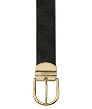 GUESS YVONNE LOGO Cintura reversibile coal - Cinture - 3