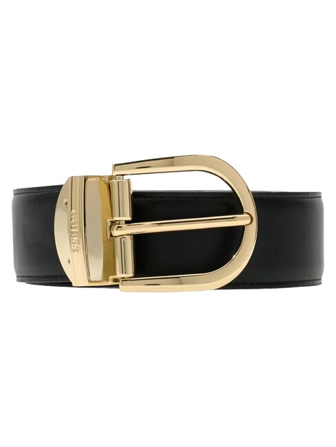 YVONNE LOGO Cintura reversibile coal - Cinture