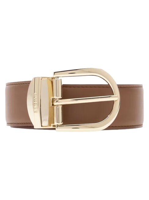 YVONNE LOGO Cintura reversibile LATTE LOGO - Cinture