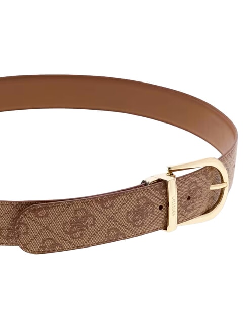 YVONNE LOGO Cintura reversibile LATTE LOGO - Cinture