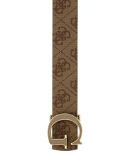 GUESS CLASSIC Cintura reversibile LATTE LOGO - Cinture - 2