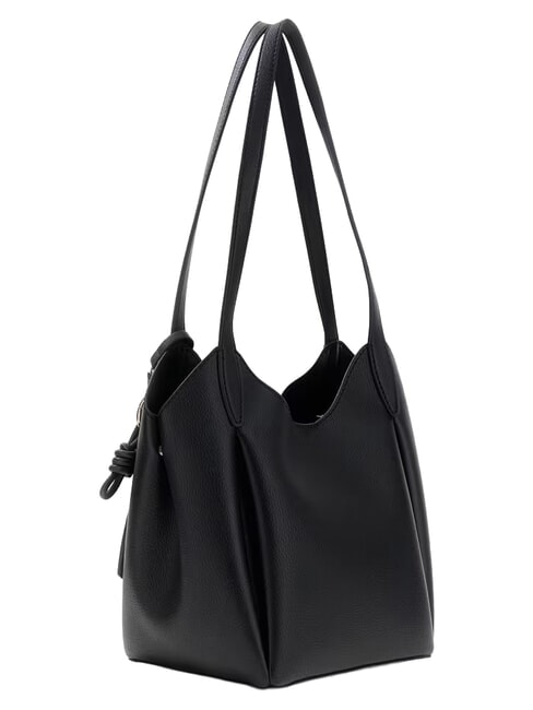MELODY Borsa a spalla, doppio manico NERO - Borse Donna