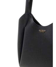 GUESS MELODY Borsa a spalla, doppio manico NERO - Borse Donna - 5