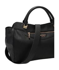 GUESS ANTONIA Borsa bauletto a mano, con tracolla NERO - Borse Donna - 5