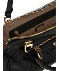 GUESS ANTONIA Borsa bauletto a mano, con tracolla NERO - Borse Donna - 5