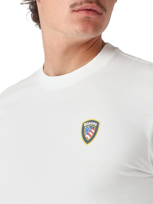 IRVING NEW T-Shirt in cotone bianco neve - T-shirt Uomo