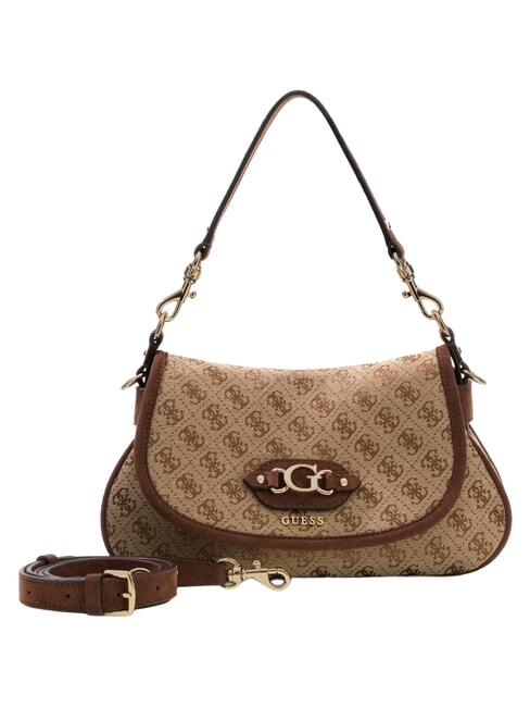 SAMANTHA Borsa a spalla, con tracolla latte logo/brown - Borse Donna