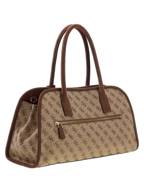SAMANTHA Borsa mano, con tracolla latte logo/brown - Borse Donna