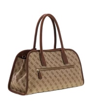 GUESS SAMANTHA Borsa mano, con tracolla latte logo/brown - Borse Donna - 3