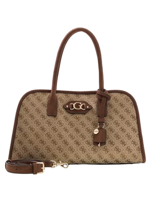 SAMANTHA Borsa mano, con tracolla latte logo/brown - Borse Donna