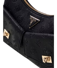 GUESS BLAKE Borsa a spalla black logo - Borse Donna - 5