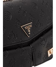 GUESS BLAKE Borsa a tracolla black logo - Borse Donna - 4