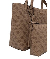 GUESS BRENTON Borsa a spalla LATTE LOGO - Borse Donna - 5