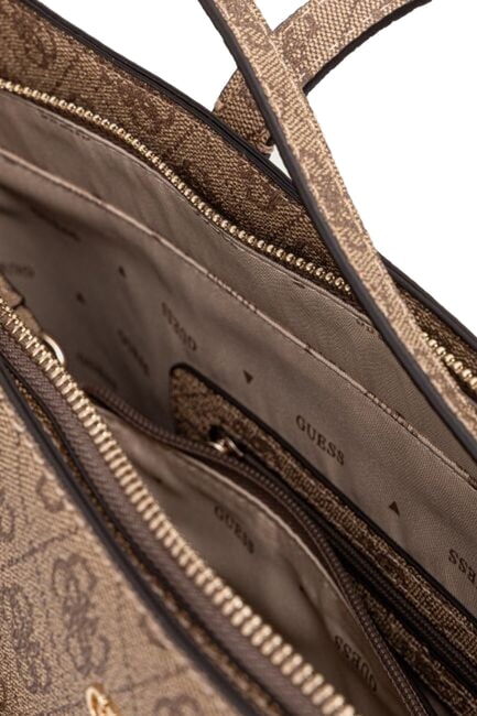 BRENTON Borsa a spalla LATTE LOGO - Borse Donna