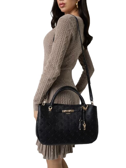 CARMELLA Borsa a mano, con tracolla black logo - Borse Donna