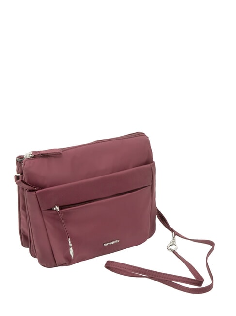 MOVE 5.0 Piattina in nylon bordeaux - Borse Donna
