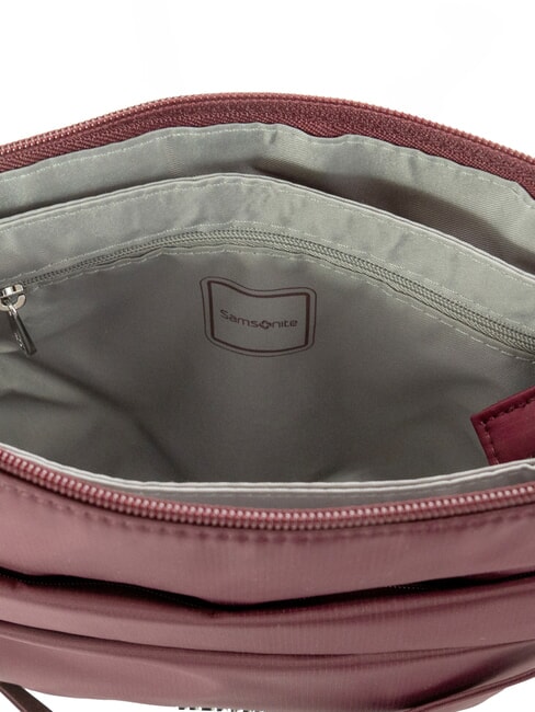 MOVE 5.0 Piattina in nylon bordeaux - Borse Donna