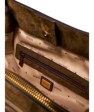 GUESS ALLEGRA Borsa tote a spalla olive - Borse Donna - 5