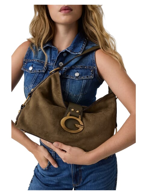 CAMDEN Borsa a spalla olive - Borse Donna
