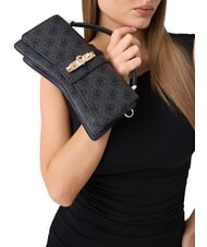 GUESS YVONNE LOGO Borsa a mano, con tracolla coal - Borse Donna - 7