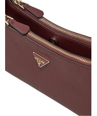 GUESS NOELLE 2 Borsa a spalla con tracolla burgundy - Borse Donna - 4