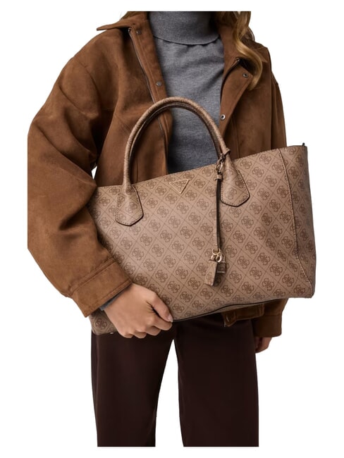 MARISSA Borsa shopping a mano, con tracolla LATTE LOGO - Borse Donna
