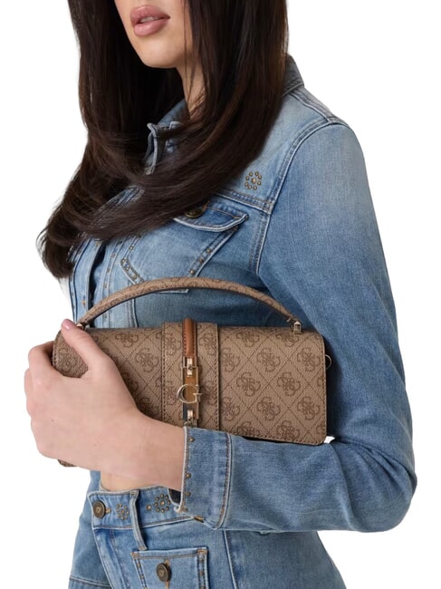 YVONNE LOGO Borsa a mano, con tracolla LATTE LOGO - Borse Donna