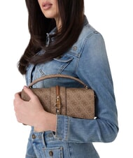 GUESS YVONNE LOGO Borsa a mano, con tracolla LATTE LOGO - Borse Donna - 2