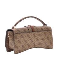 GUESS YVONNE LOGO Borsa a mano, con tracolla LATTE LOGO - Borse Donna - 3