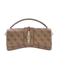 GUESS YVONNE LOGO Borsa a mano, con tracolla LATTE LOGO - Borse Donna - 4