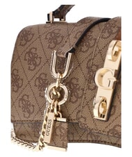 GUESS YVONNE LOGO Borsa a mano, con tracolla LATTE LOGO - Borse Donna - 6