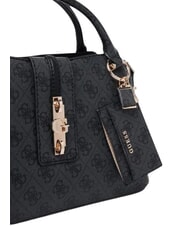 GUESS YVONNE LOGO Borsa a mano, con tracolla coal - Borse Donna - 6