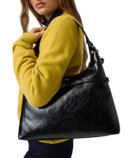 GUESS TAYLOR Borsa a spalla NERO - Borse Donna - 2