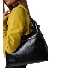 GUESS TAYLOR Borsa a spalla NERO - Borse Donna - 5